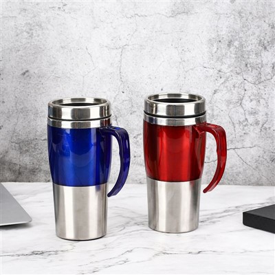 15 Oz Yas Mug nrog kov