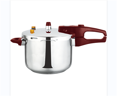 Stainless hlau siab Cooker muaj ntau yam li qub, tag nrho kev nyab xeeb kev ua tau zoo, haum rau tsev thiab kev lag luam siv